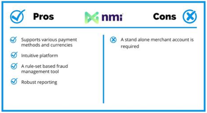 Pros and Cons of NMI Payment Gateway